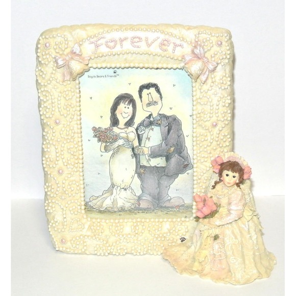 Boyds Bears & Friends Other - Yesterdays Child Boyds Bears Tiffany...Forever Photo Frame 27550 bride box